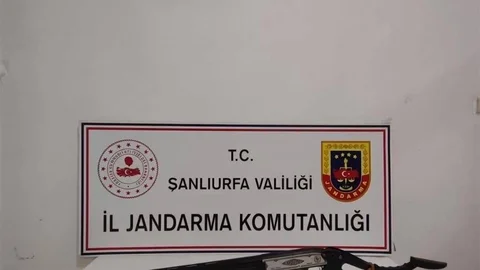 Şanlıurfa'da Ruhsatsız Silah Operasyonu
