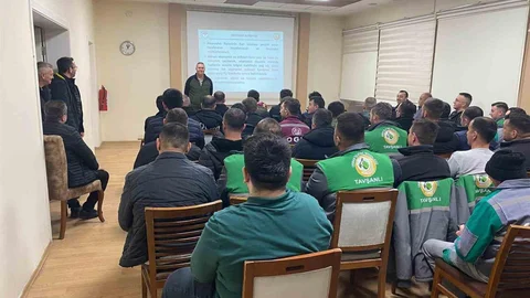 Kütahya'da Şoförlere Eğitim Verildi