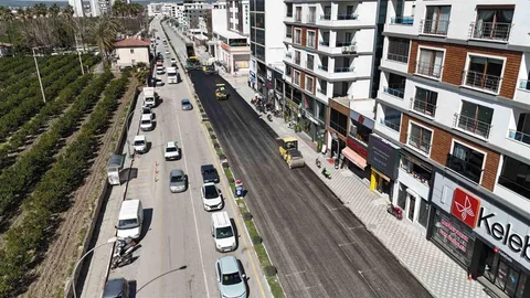 Dörtyol'da Asfalt Çalışmaları Başladı