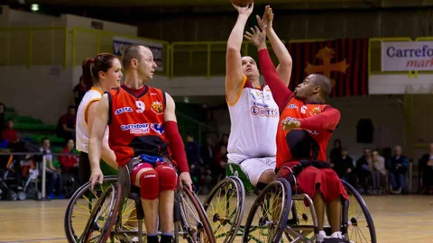 Tekerlekli Sandalye Basketbol Müsabakaları Manavgat'ta