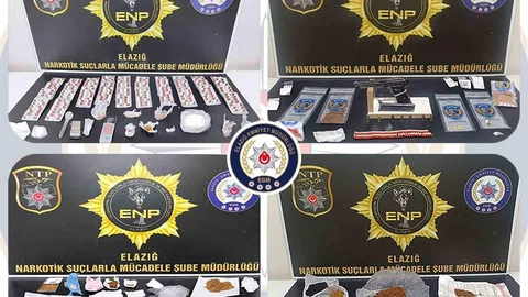 Elazığ'da Uyuşturucu Operasyonu Gerçekleşti