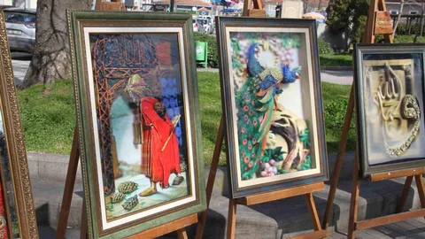 Çarşamba'da Sanat Sergisi Açıldı