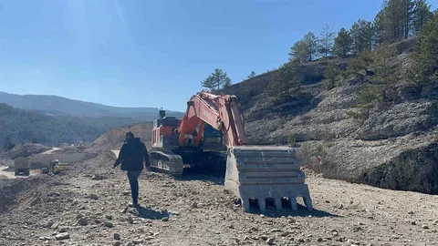 Kastamonu'da İş Makinesi Hırsızlığı