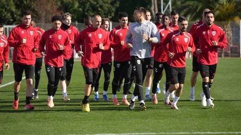 Samsunspor Rayo Vallecano Maçına Hazır