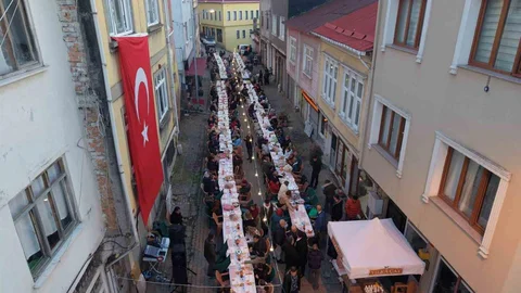 Tirebolu'da Geleneksel İftar Sofrası