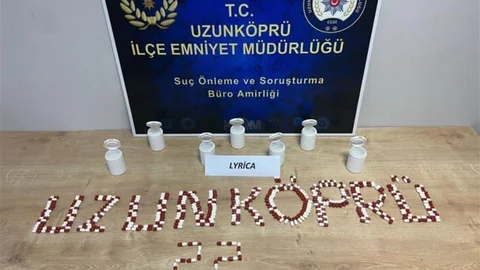 Edirne’de Uyuşturucu Hap Ele Geçirildi