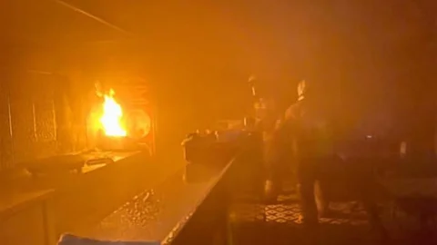 Antakya'da Dönerci Yangını