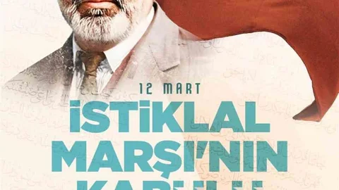 Kayseri'de İstiklal Marşı'nın 105. Yılı Kutlandı