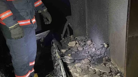 Çankırı'da Korkutan Yangın Olayı