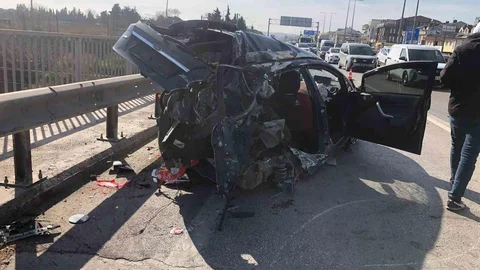 Balıkesir'de Trafik Kazası