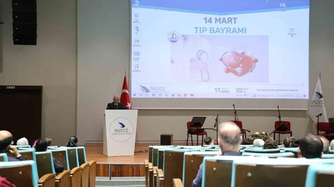 Düzce'de Tıp Bayramı Kutlaması