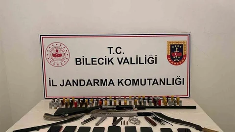 Bilecik'te Silah Kaçakçılığı Operasyonu