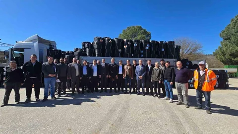 Bilecik'te Çiftçilere Damlama Sulama Desteği