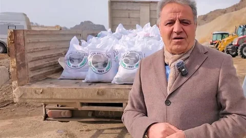 Tortum'da Ramazan Yardımları Devam Ediyor