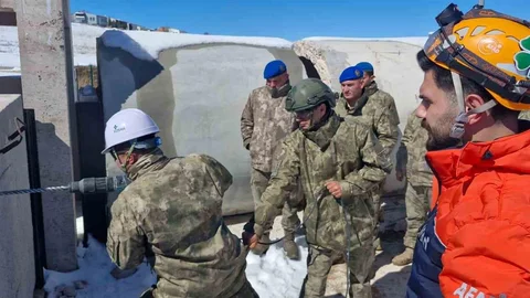 Bayburt'ta Komandalara Eğitim Verildi