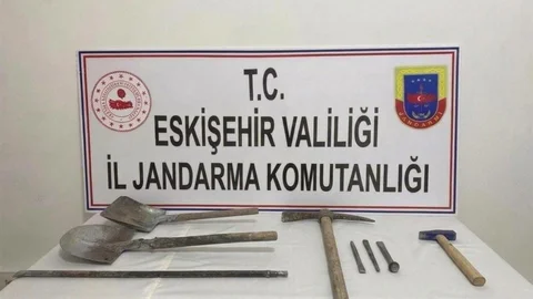 Kaçak Kazı Yapan 3 Şüpheli Yakalandı