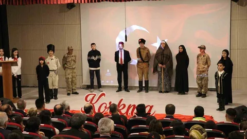 Oltu'da İstiklal Marşı Programı