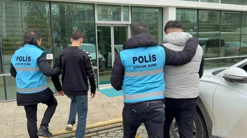 Samsun'da Trabzonspor Otobüsü Taşlandı