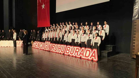 Bursa'da İstiklal Marşı Töreni