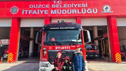 Özel Çocukların İtfaiyeci Hayali Gerçekleşti