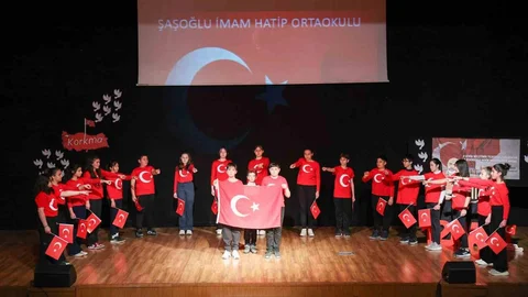 Hacılar’da İstiklal Marşı Anma Programı