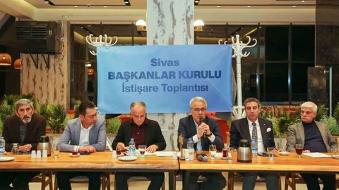 Sivas’ta Başkanlar Kurulu Toplantısı Yapıldı