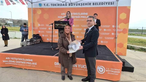 Tekirdağ'da Arıcılara Destek Programı