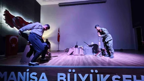 Sarıgöl'de İstiklal Marşı Anması