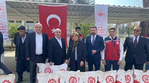 Osmaniye'de Ayçiçeği Tohumu Desteği