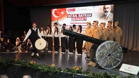 Samsun'da 'Vatan, Bayrak, Şehadet' Programı