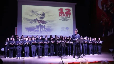 İstiklal Marşı'na Saygı Programı