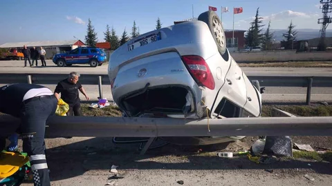 Samsun'da Trafik Kazası: 3 Yaralı