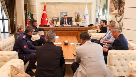 Manavgat'ta Ulaşım ve Güvenlik Değerlendirildi