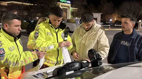 Aksaray'da Egzoz Patlatma Ceza İle Sonuçlandı