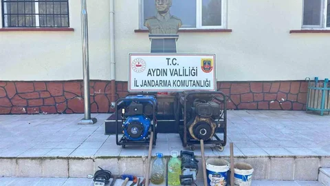 Koçarlı'da Kaçak Kazı Operasyonu