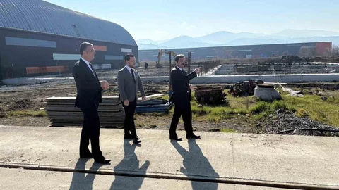 Samsun'da Sanayi Yatırımları İncelendi