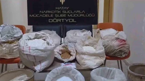 Hatay'da Uyuşturucu Baskını