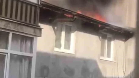 Bursa'da Çatı Yangını Korkuttu