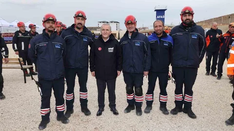 Fırat EDAŞ Arama Kurtarma Ekipleri Hazır