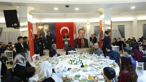 Kayseri'de Şehit Aileleri İftarında Buluştu