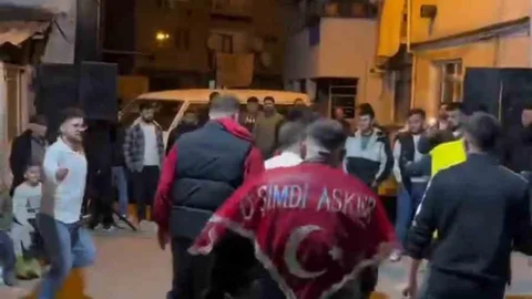 Edirne'de Asker Uğurlama Eğlencesi