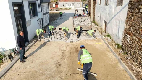 Yenipazar'da Belediye Çalışmaları Devam Ediyor