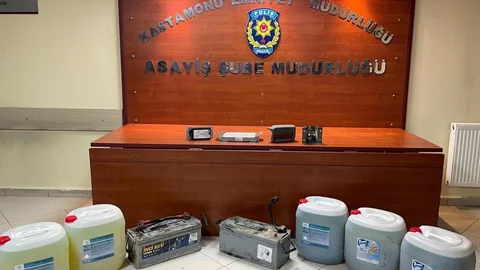 Kastamonu'da İş Makinesi Hırsızlığı