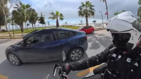 Mersin'de Trafik Denetimleri Kamerada