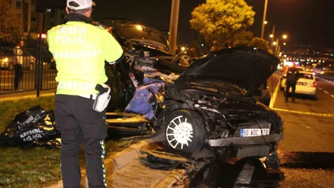 Kayseri'de Trafik Kazasında Ceza Verildi
