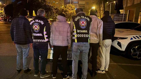 Eyüpsultan'da Yol Verme Kavgası
