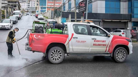 Esenyurt'ta Haşere ile Mücadele Çalışmaları