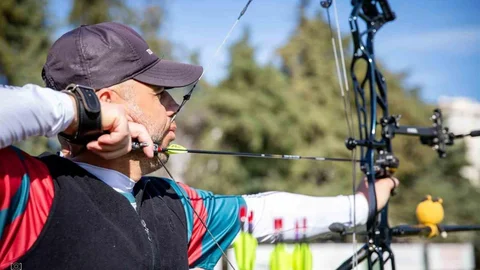 Denizli'de Para Okçuluk Şampiyonu