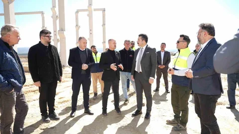Yenişehir Sanayi Alanı Gelişiyor