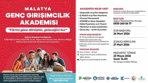 Malatya'da Girişimcilik Akademisi Başlıyor
